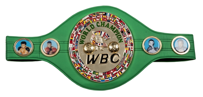 Mike Tyson Signed WBC World Champion Belt (JSA)